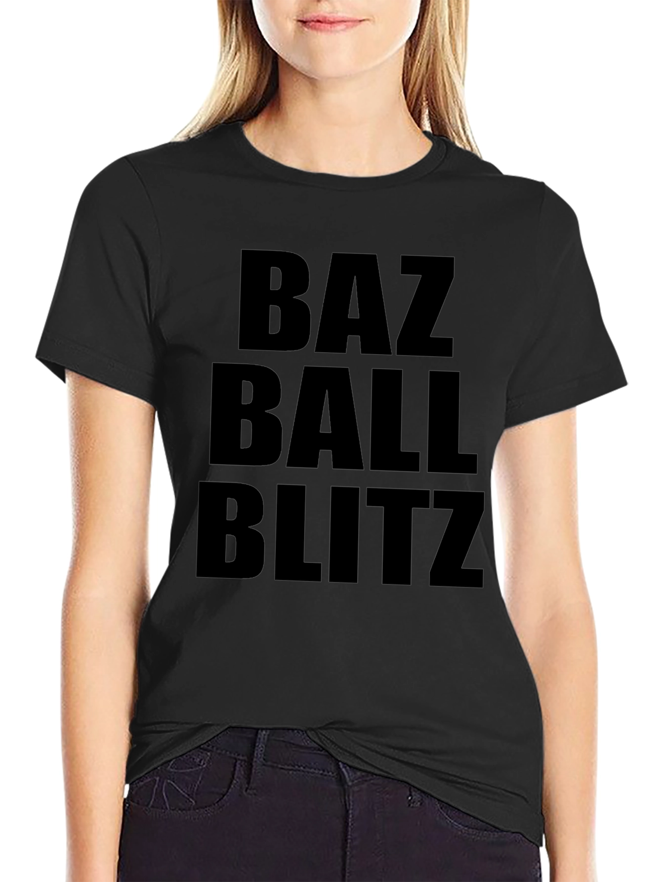 Baz Ball Blitz Black T-Shirt