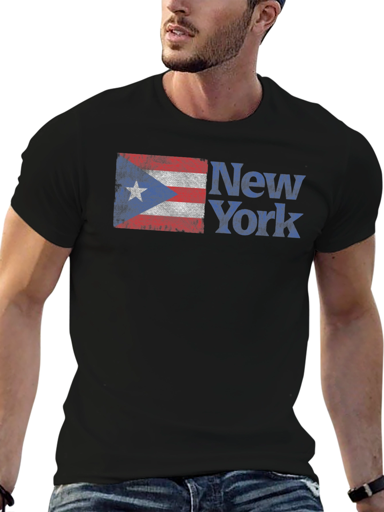 Puerto Rico New York Graphic Tee