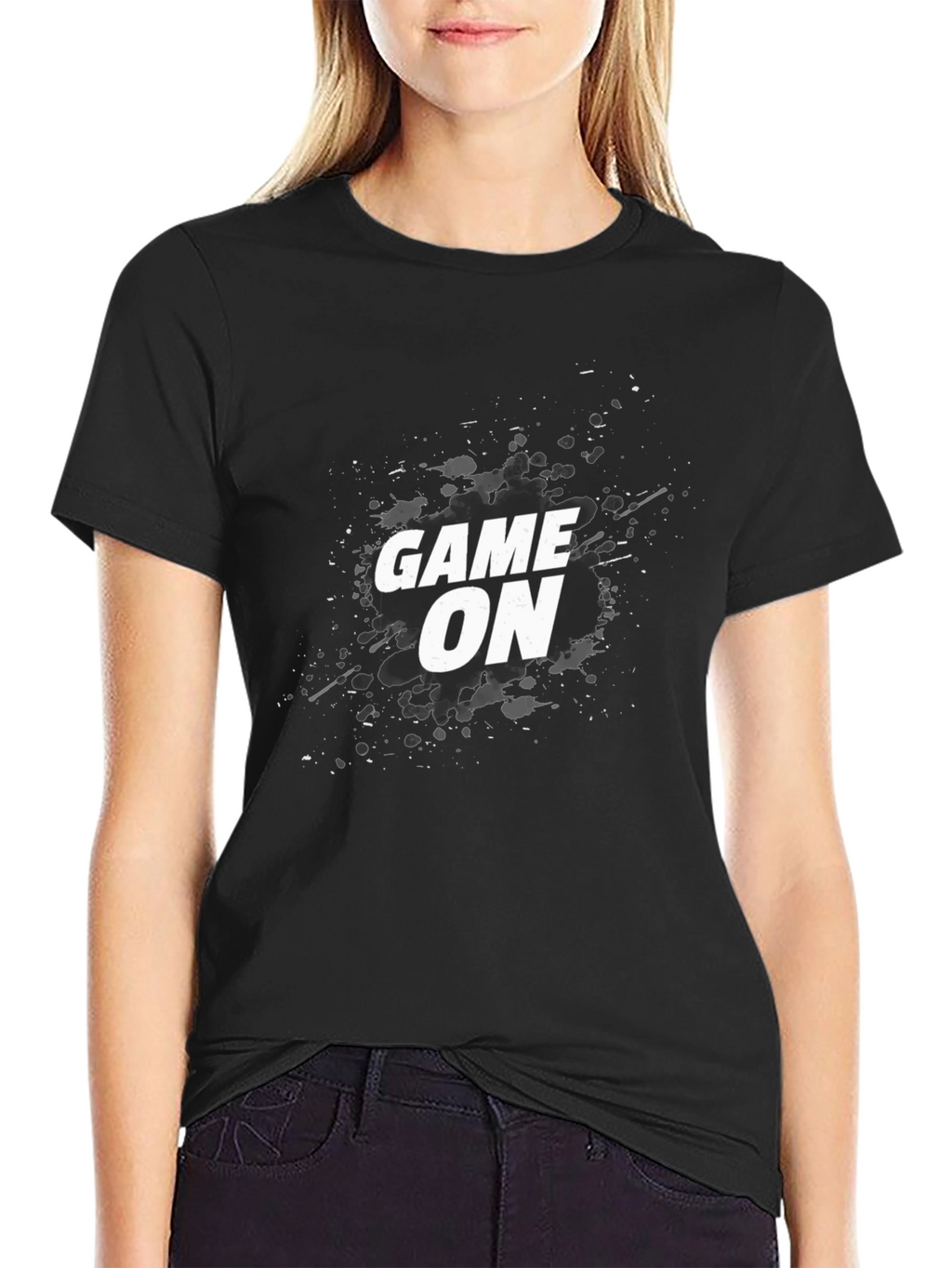 Game On Graphic Tee - Cool Casual Black T-Shirt