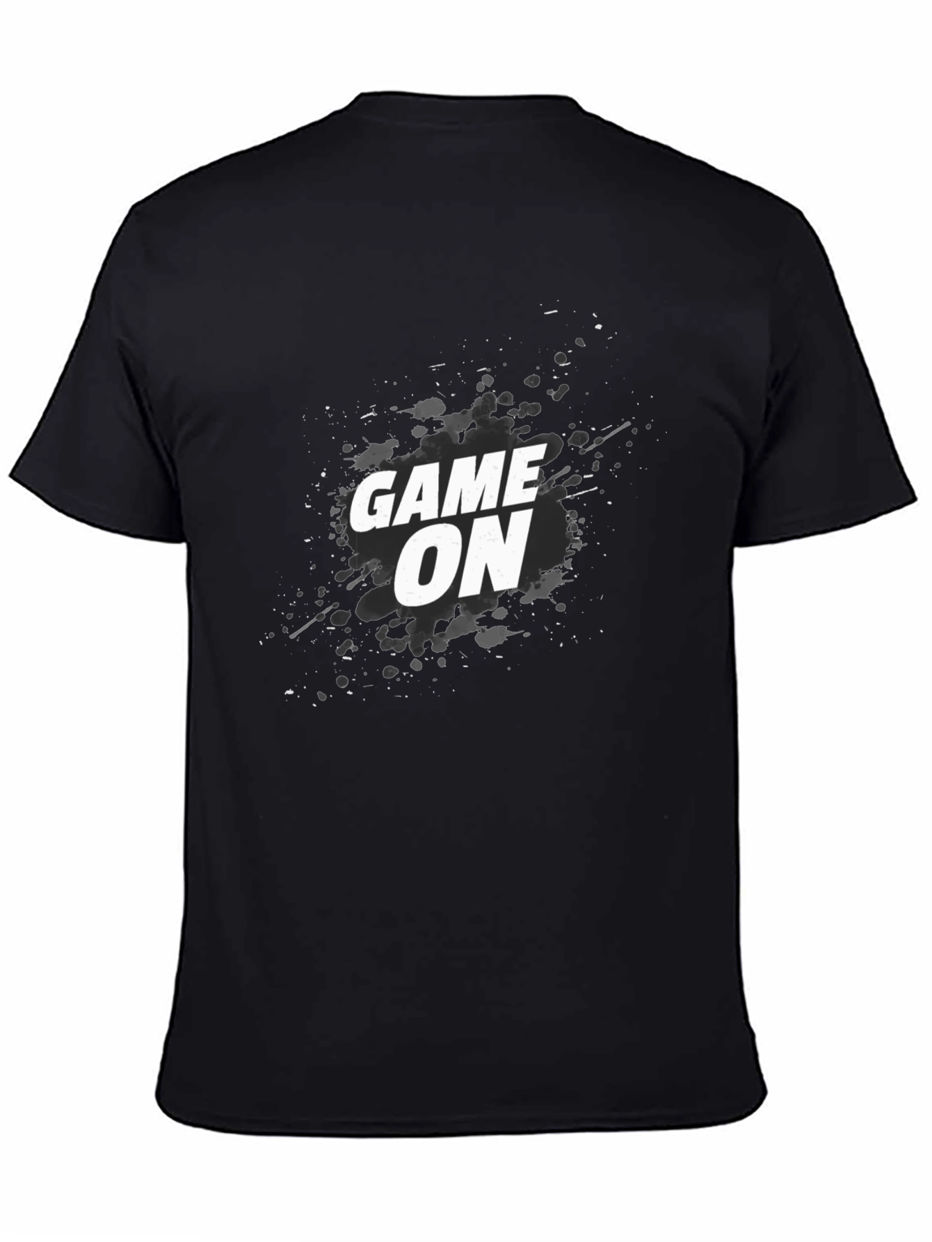 Game On Graphic Tee - Cool Casual Black T-Shirt
