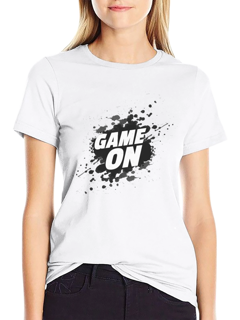 Game On Graphic Tee - Cool Casual Black T-Shirt