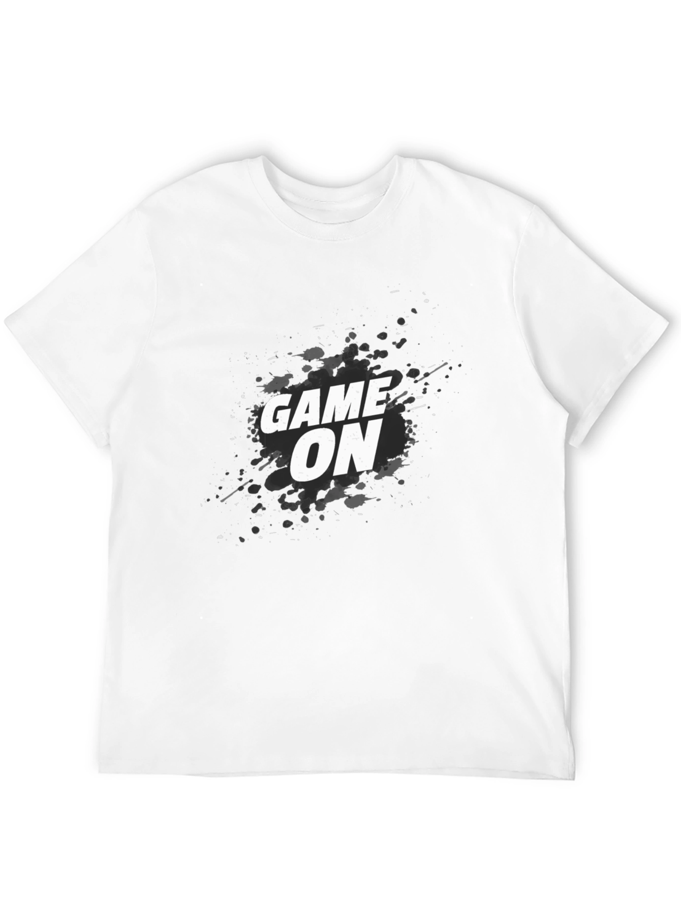Game On Graphic Tee - Cool Casual Black T-Shirt