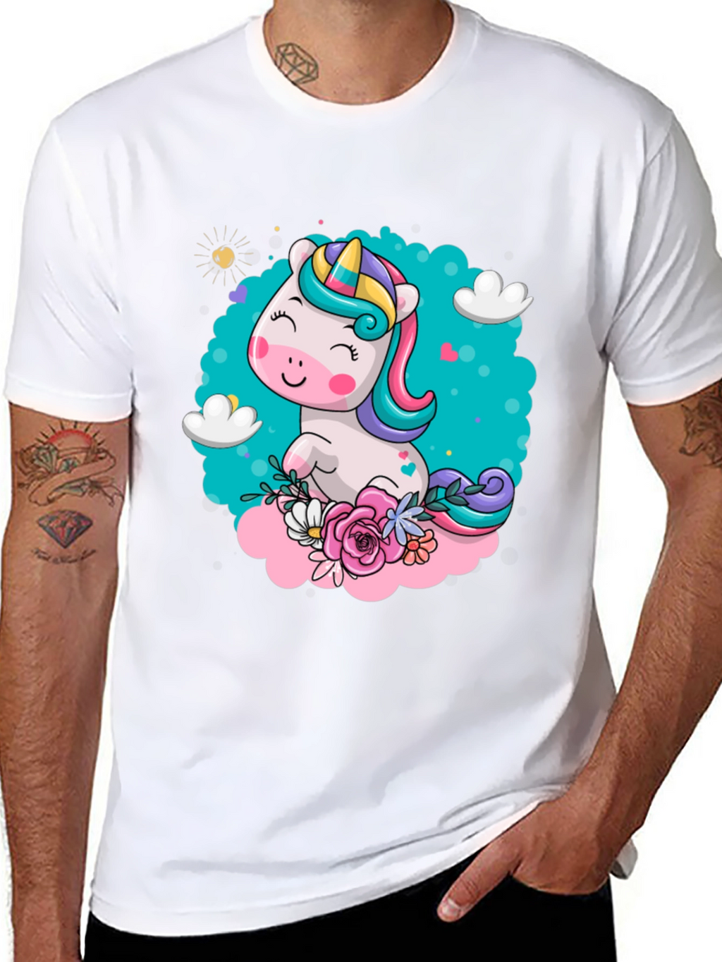 Cute Unicorn Graphic Tee