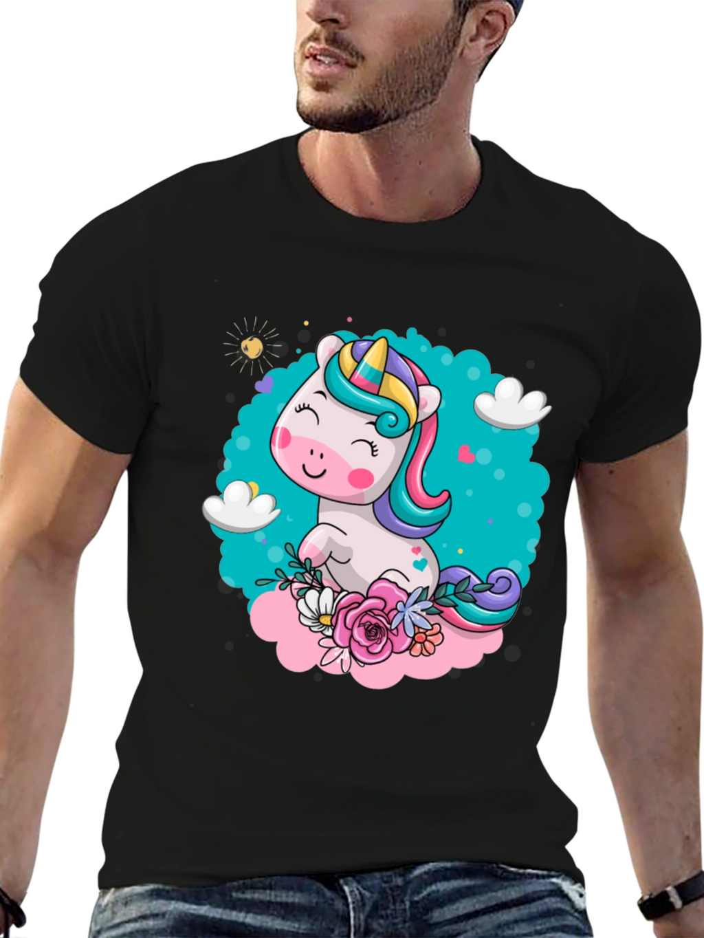 Cute Unicorn Graphic Tee