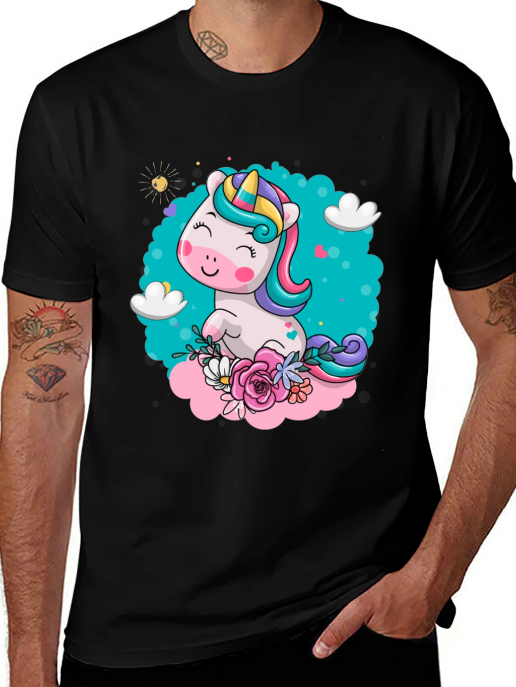 Cute Unicorn Graphic Tee