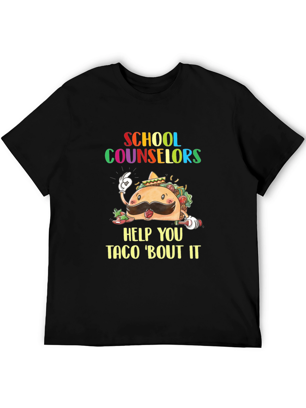 School Counselor Taco T-Shirt