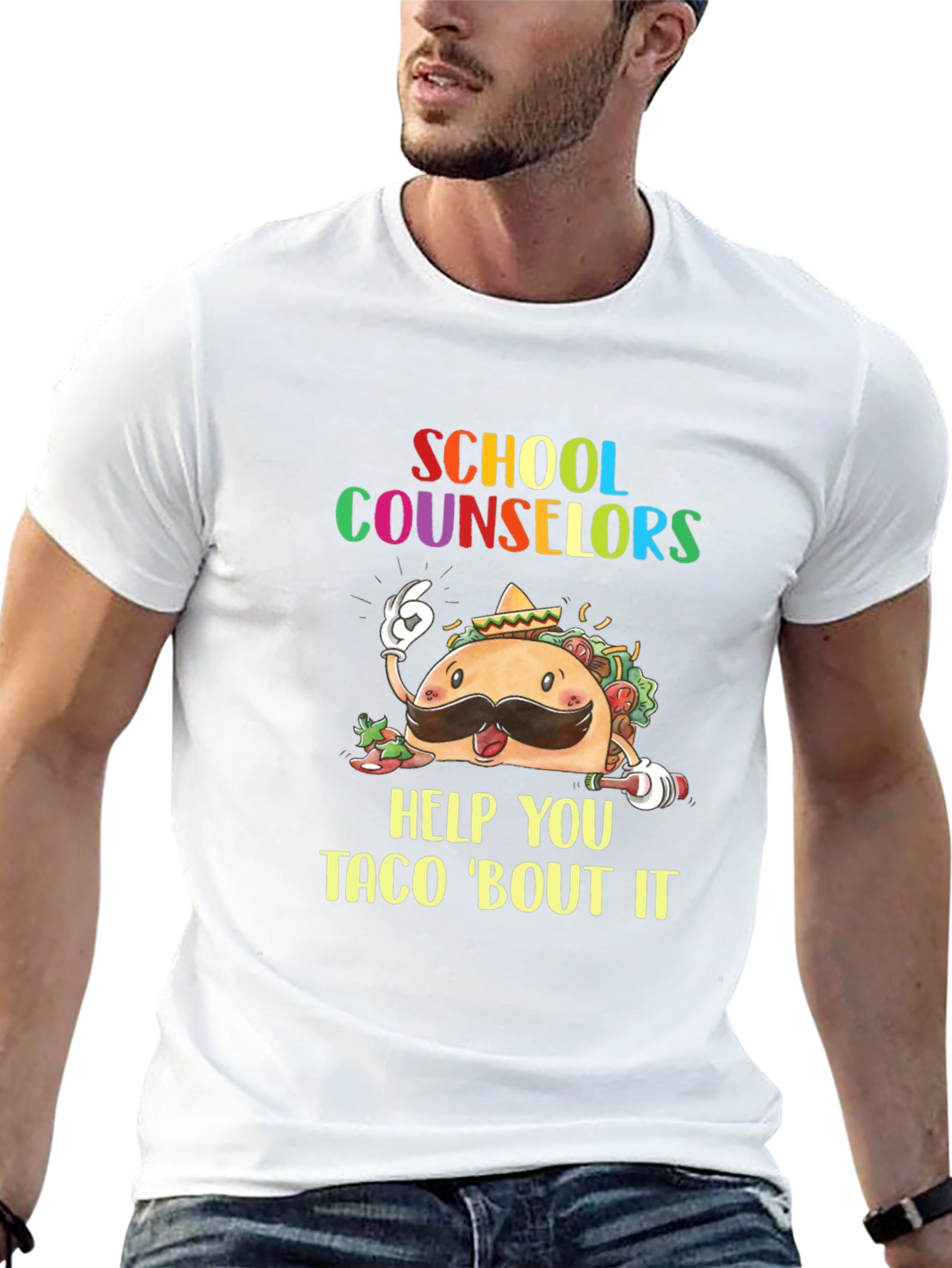 School Counselor Taco T-Shirt