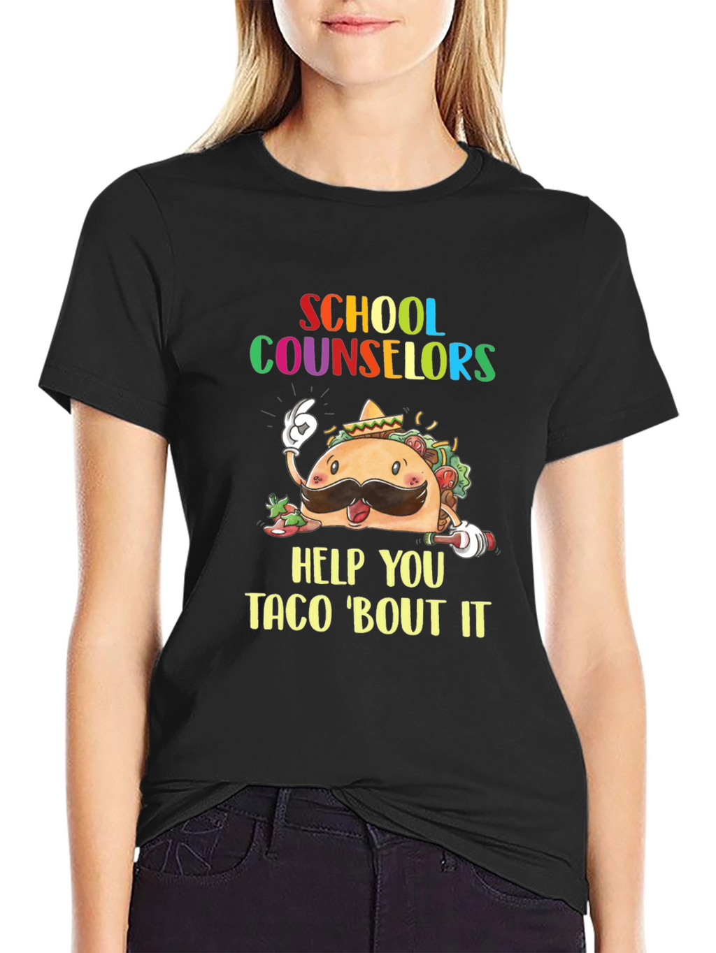 School Counselor Taco T-Shirt