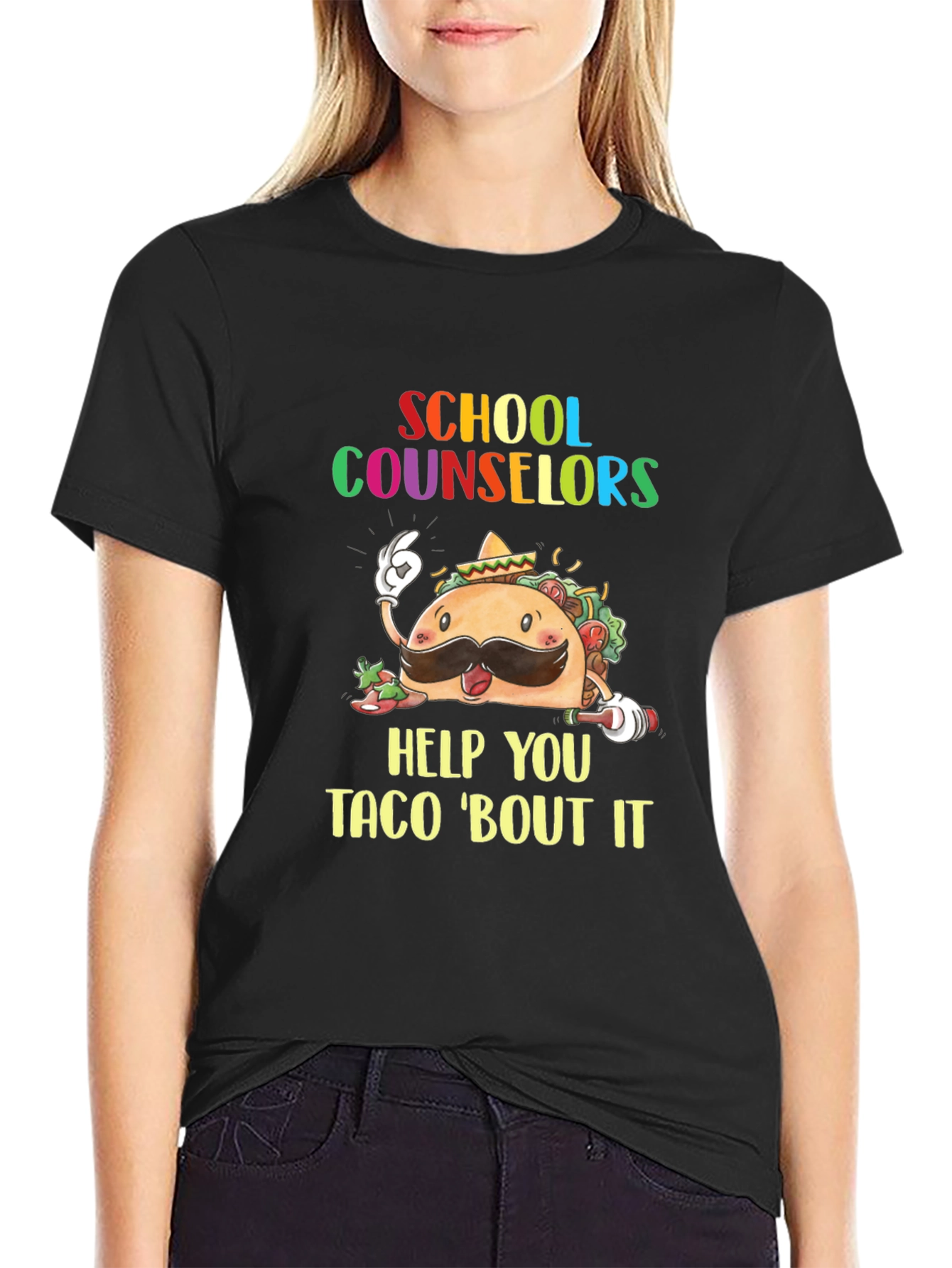 School Counselor Taco T-Shirt