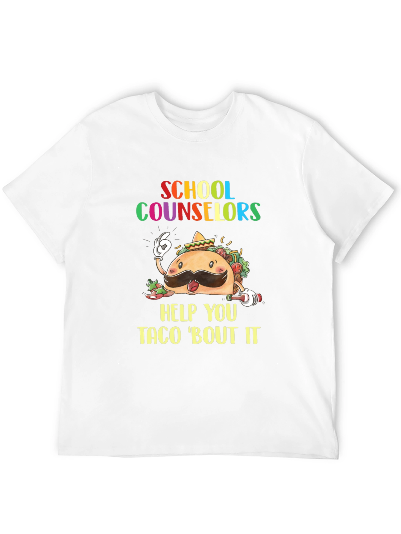 School Counselor Taco T-Shirt