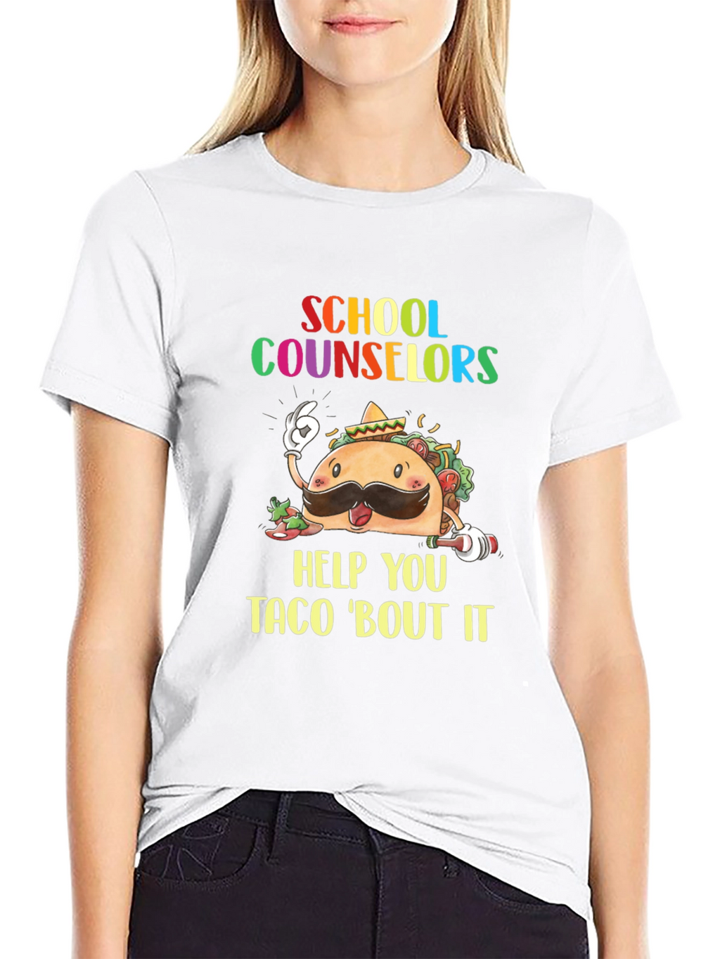 School Counselor Taco T-Shirt