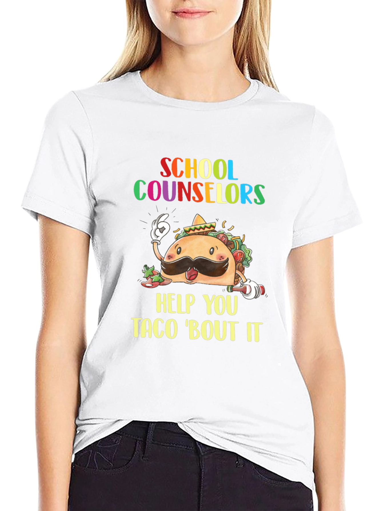 School Counselor Taco T-Shirt