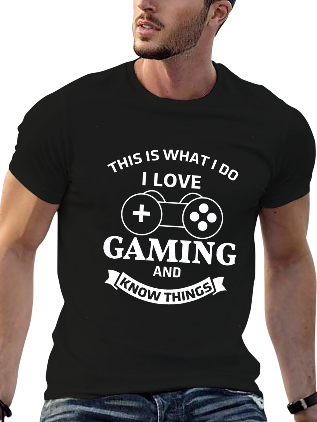 Gaming T-Shirt: What I Do I Love Gaming