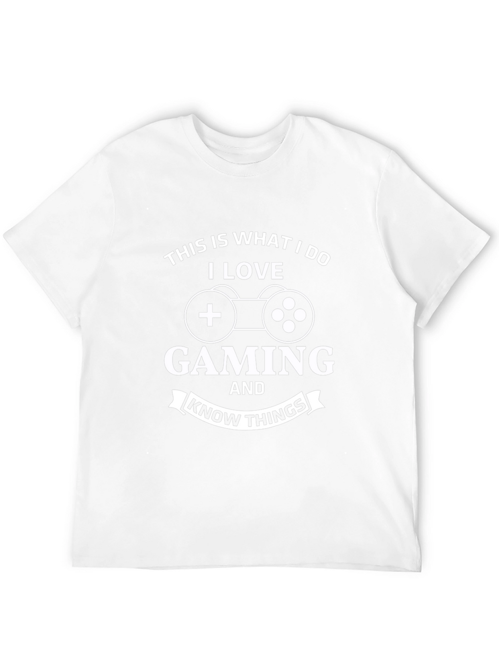 Gaming T-Shirt: What I Do I Love Gaming