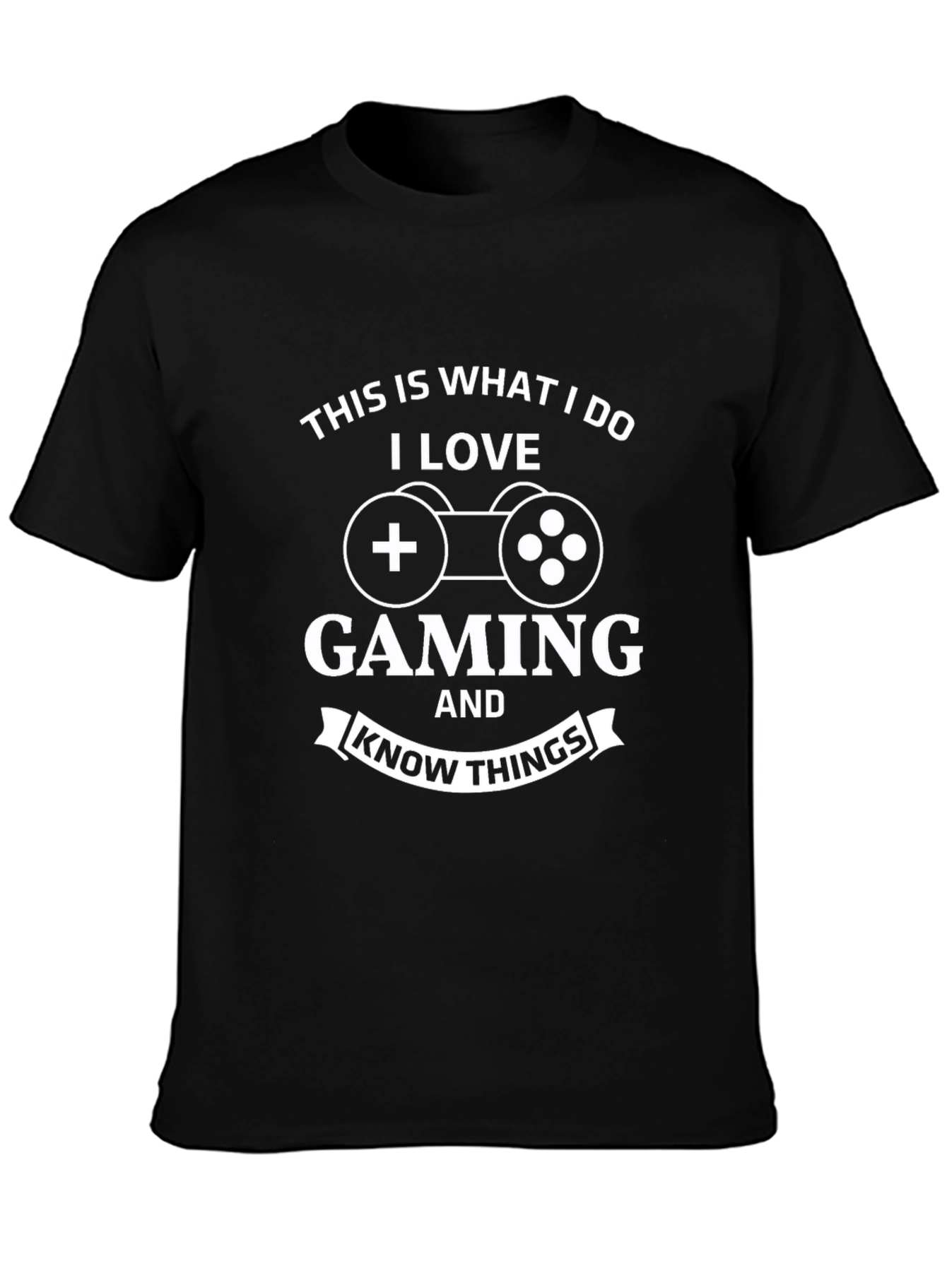 Gaming T-Shirt: What I Do I Love Gaming