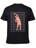 Sporty T-Shirt with Stretch Design