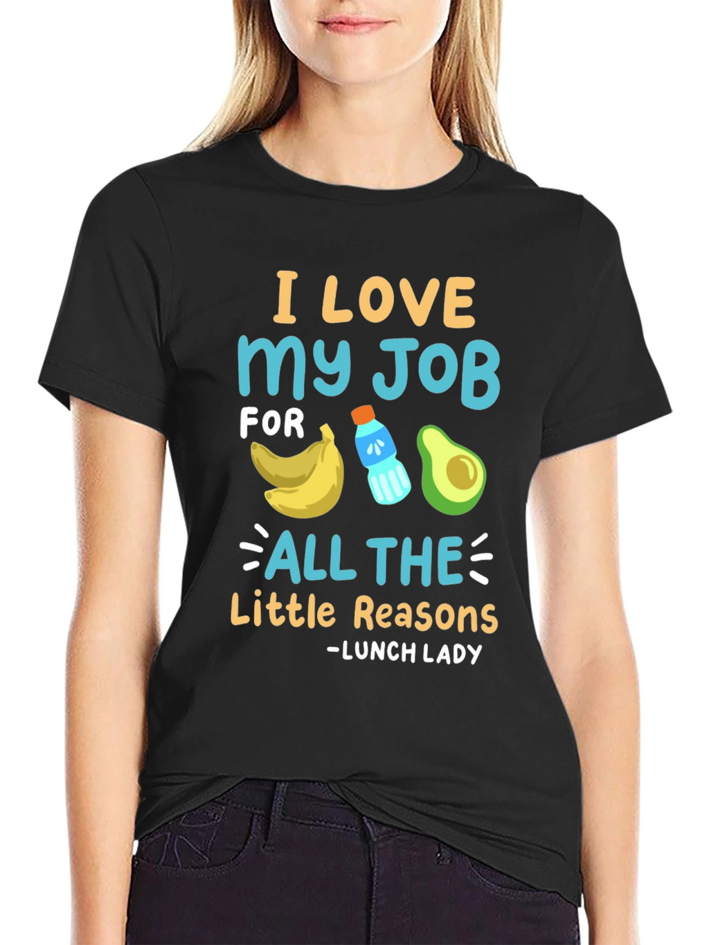 I Love My Job Lunch Lady T-Shirt