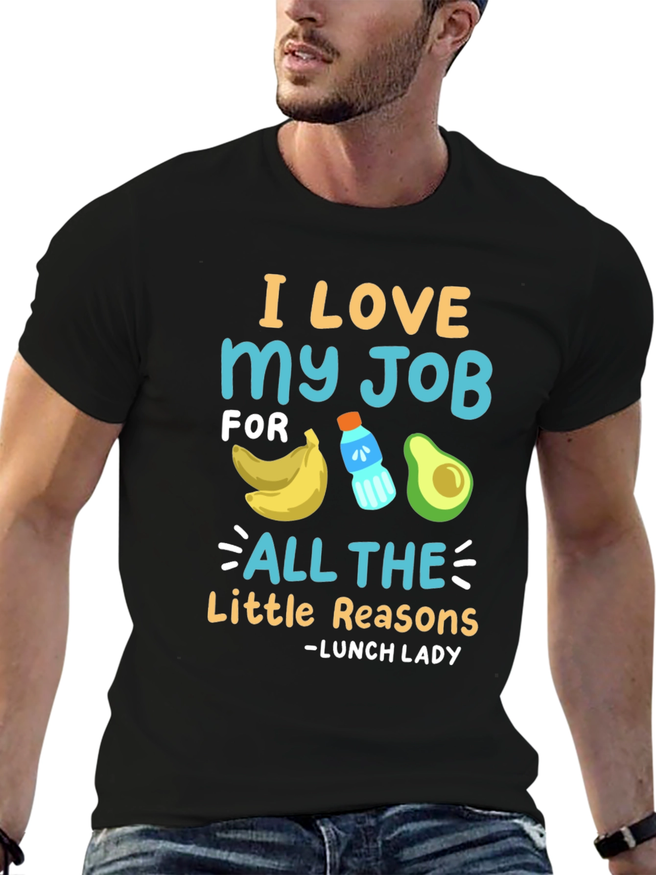 I Love My Job Lunch Lady T-Shirt
