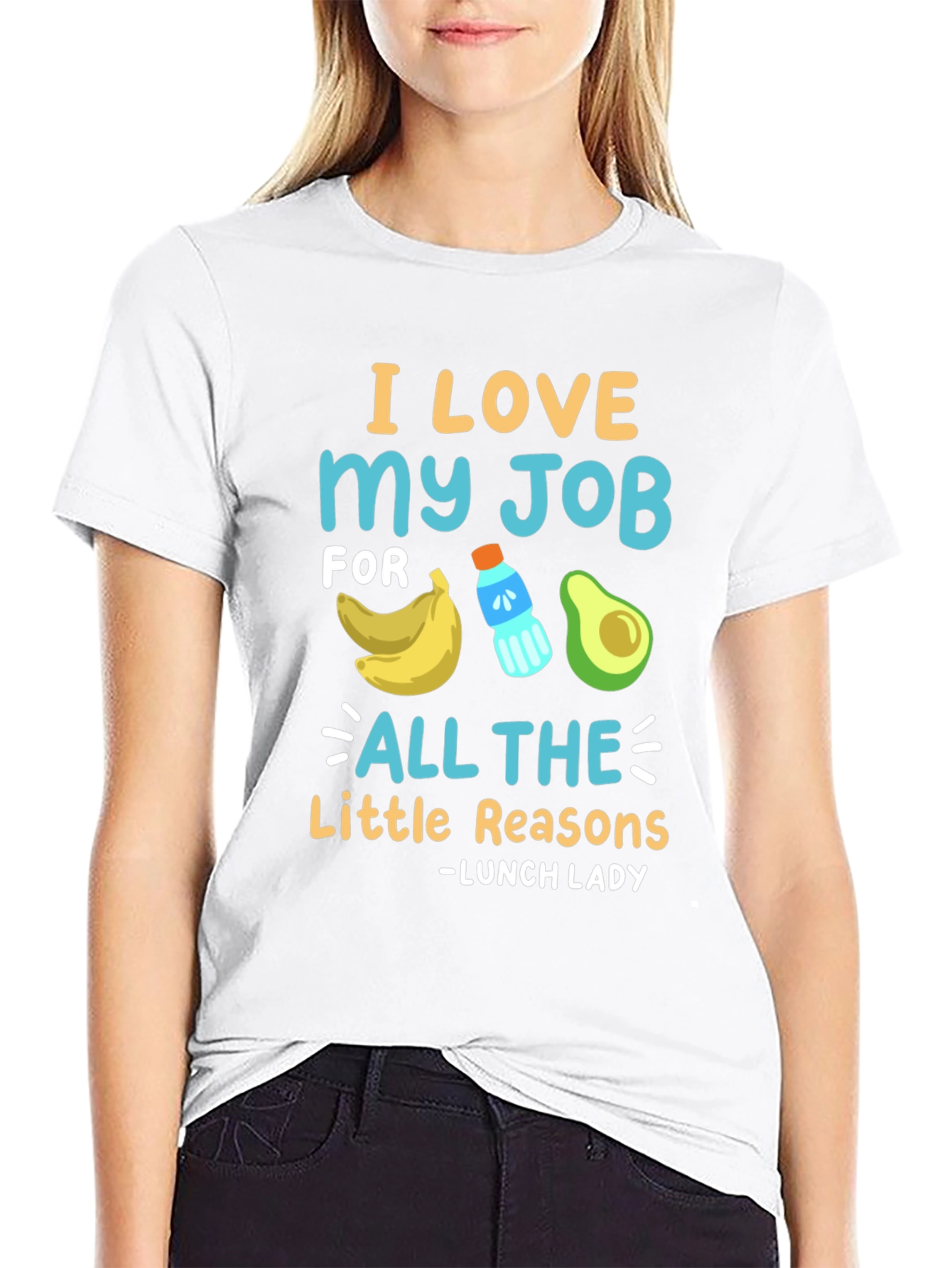 I Love My Job Lunch Lady T-Shirt