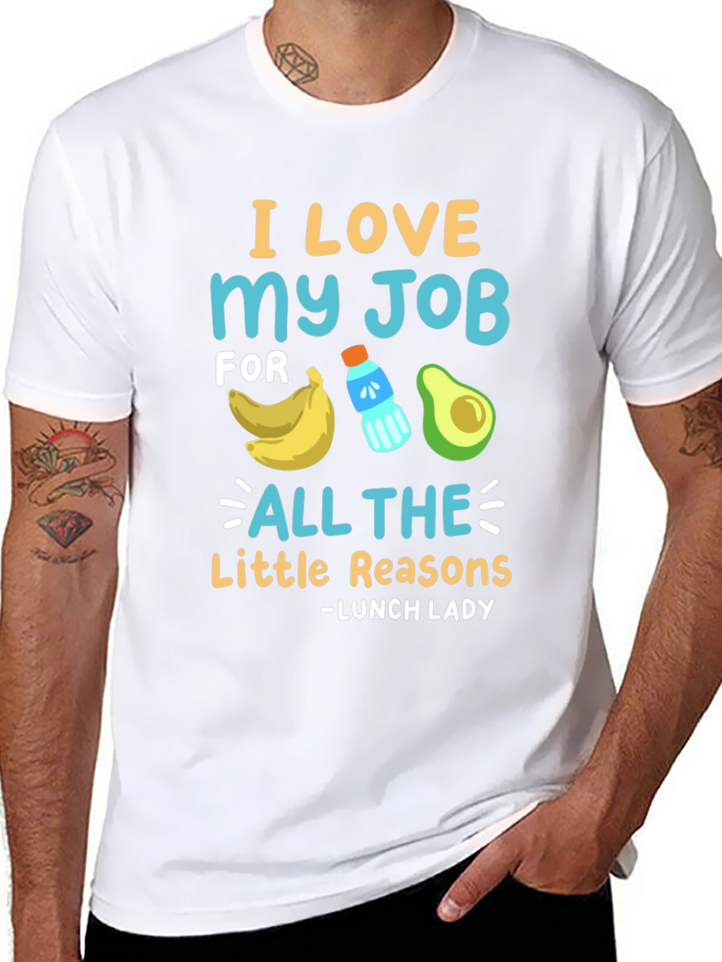 I Love My Job Lunch Lady T-Shirt