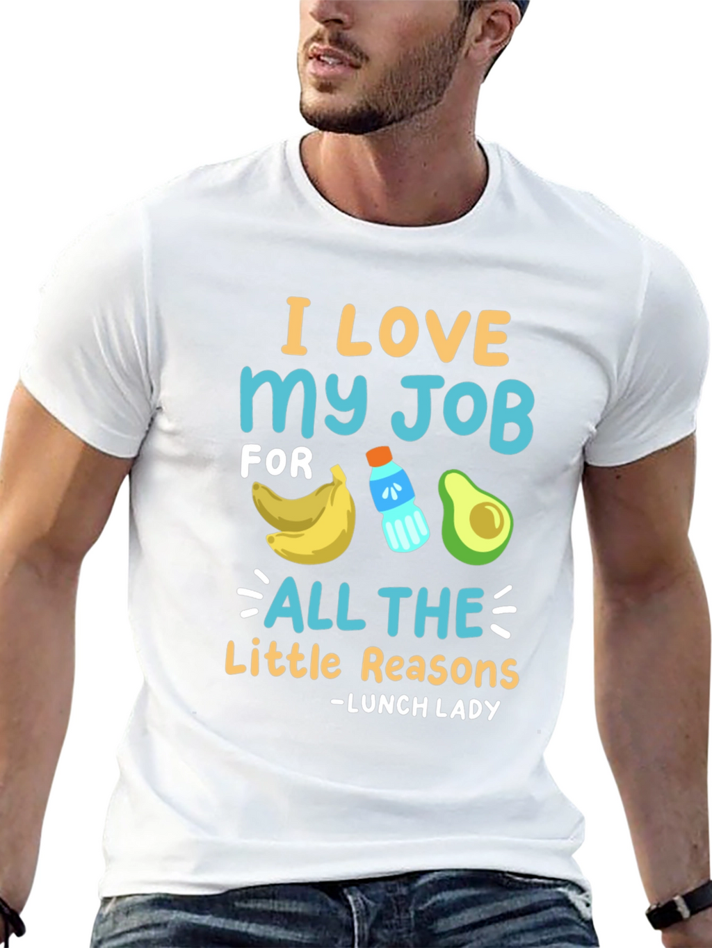 I Love My Job Lunch Lady T-Shirt