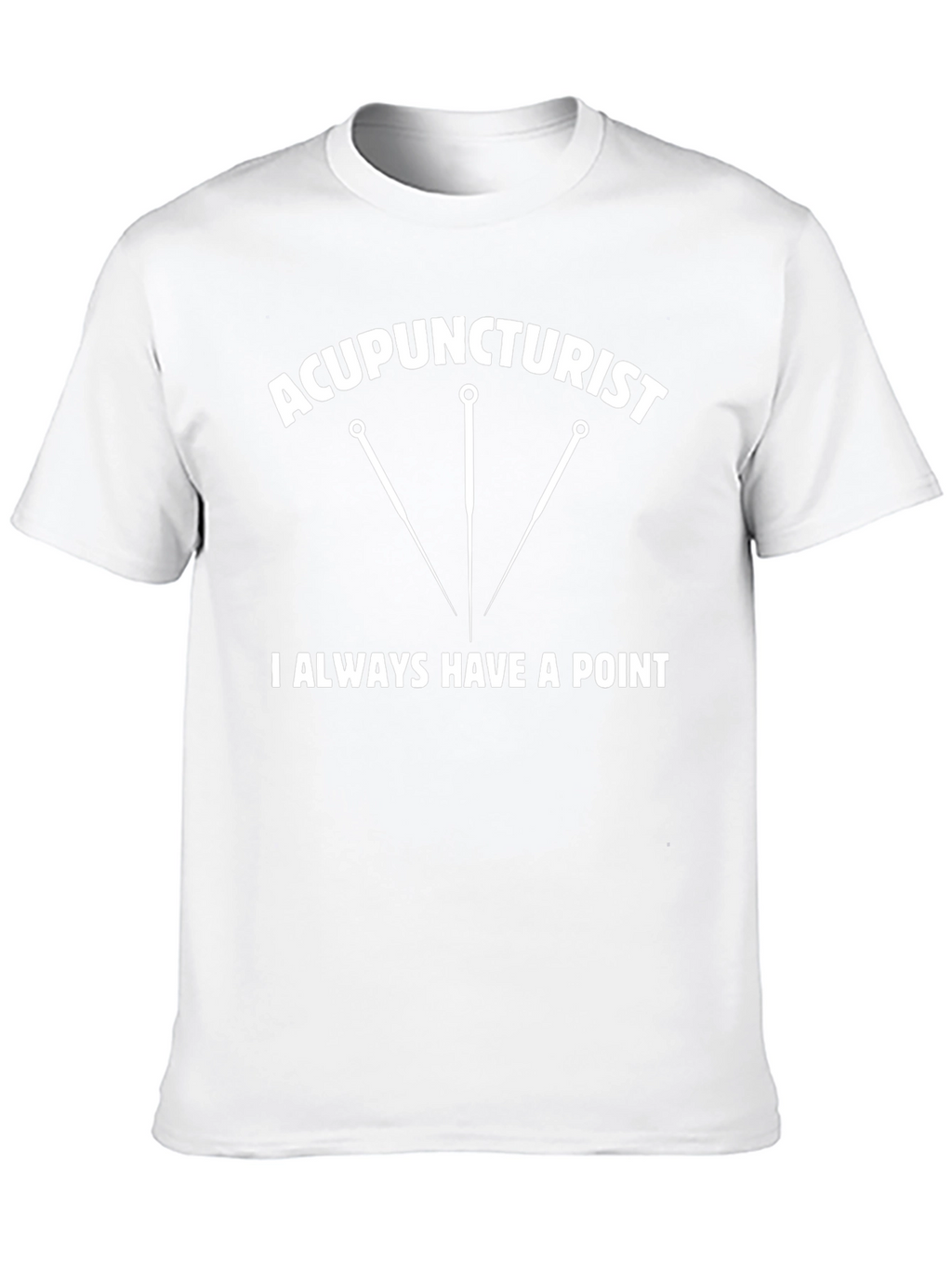 Acupuncturist Point T-Shirt - Unisex Black Tee