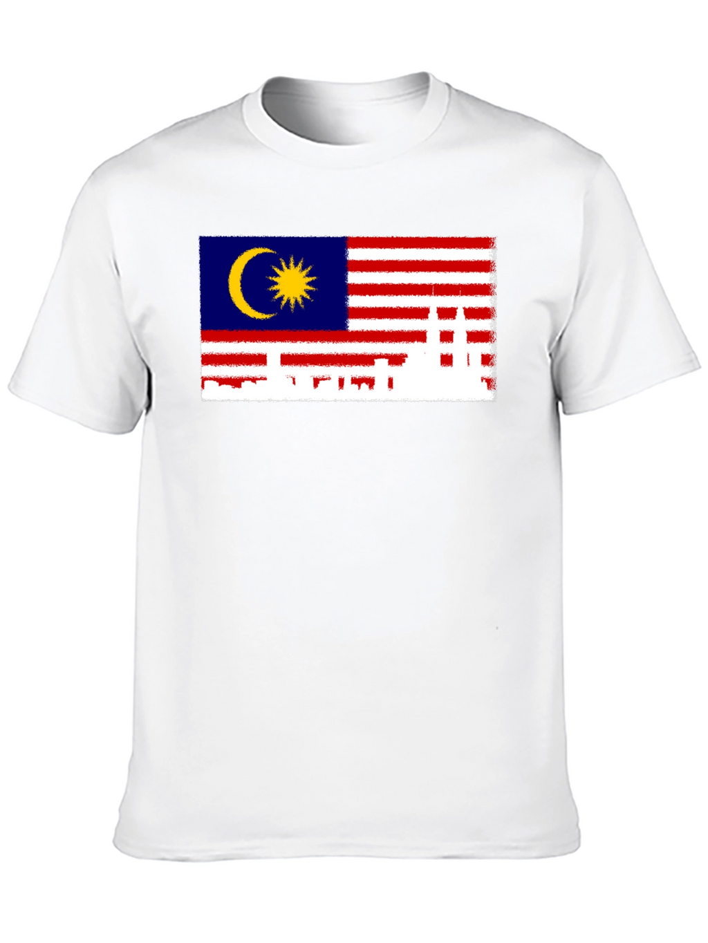 Malaysia Flag T-Shirt - City Skyline Graphic Tee