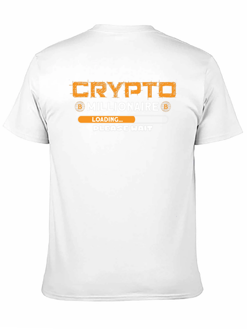 Crypto Millionaire Loading T-Shirt - Bitcoin