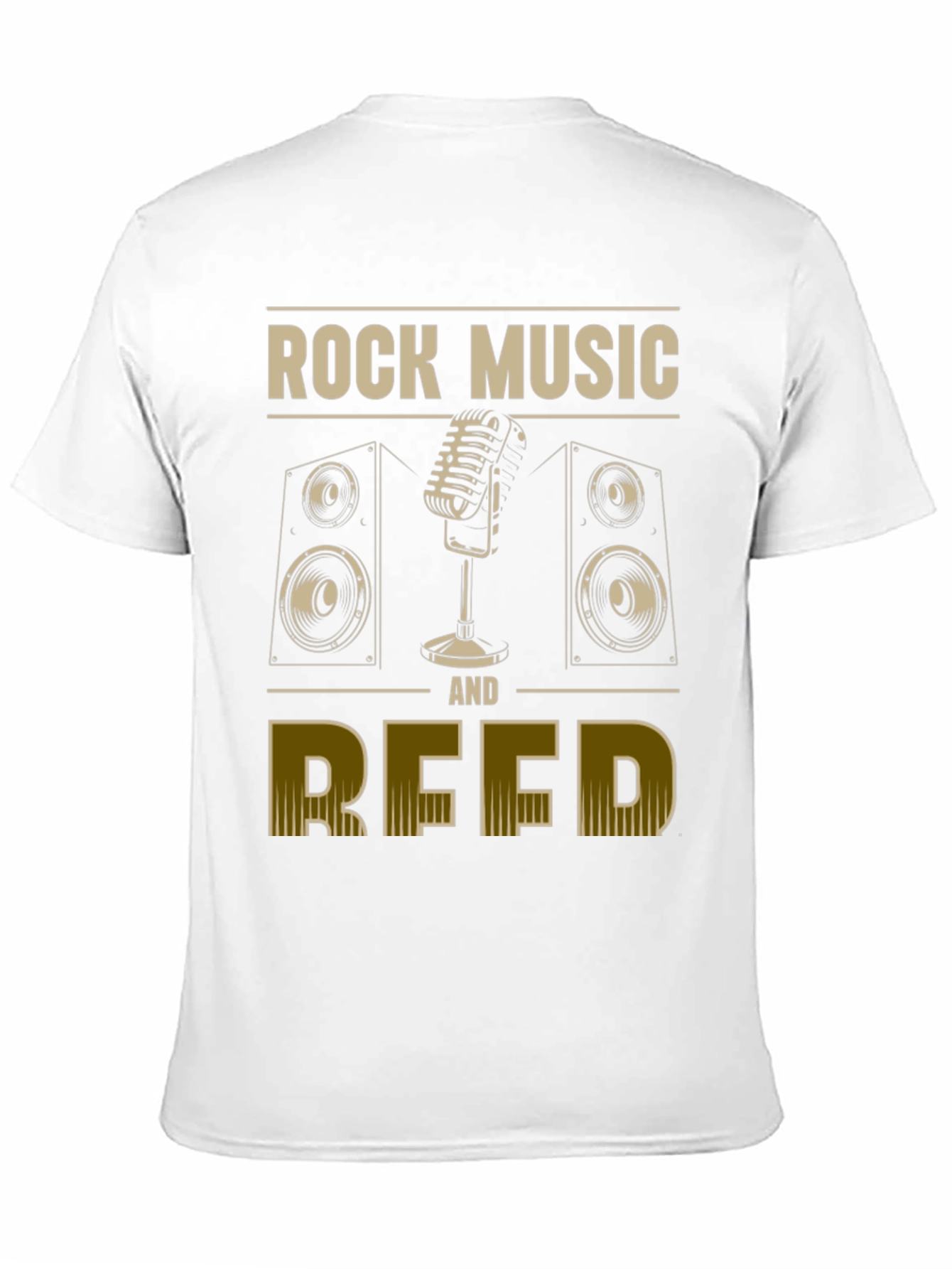 Rock Music and Reed Graphic T-Shirt