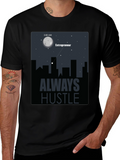 Entrepreneur Always Hustle Graphic T-Shirt