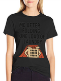 Funny Laundry Superhero T-Shirt