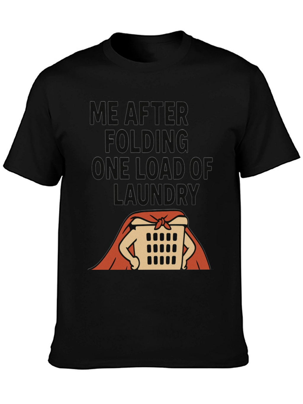 Funny Laundry Superhero T-Shirt