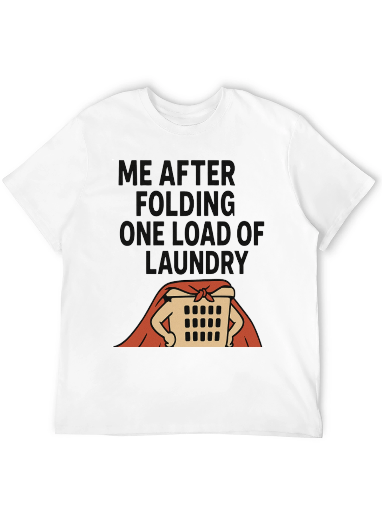 Funny Laundry Superhero T-Shirt