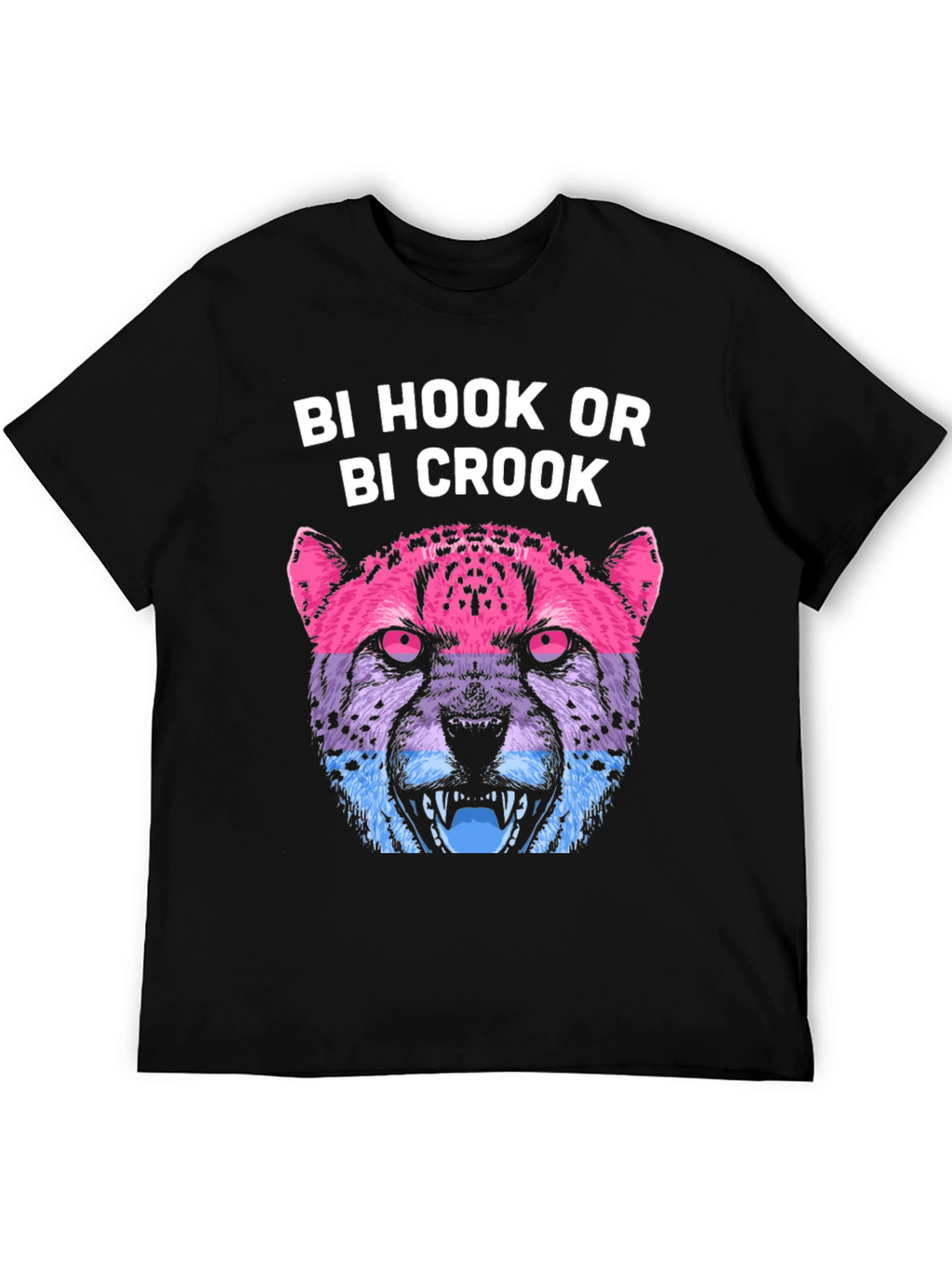 Bi Hook or Crook Graphic Tee