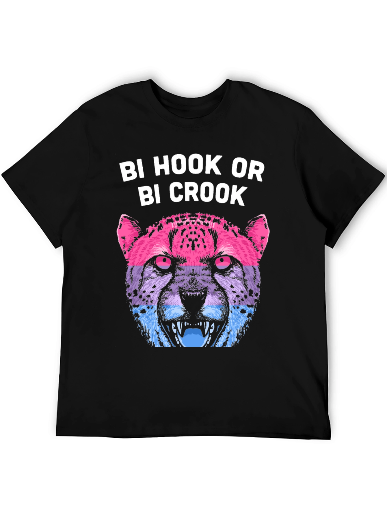 Bi Hook or Crook Graphic Tee