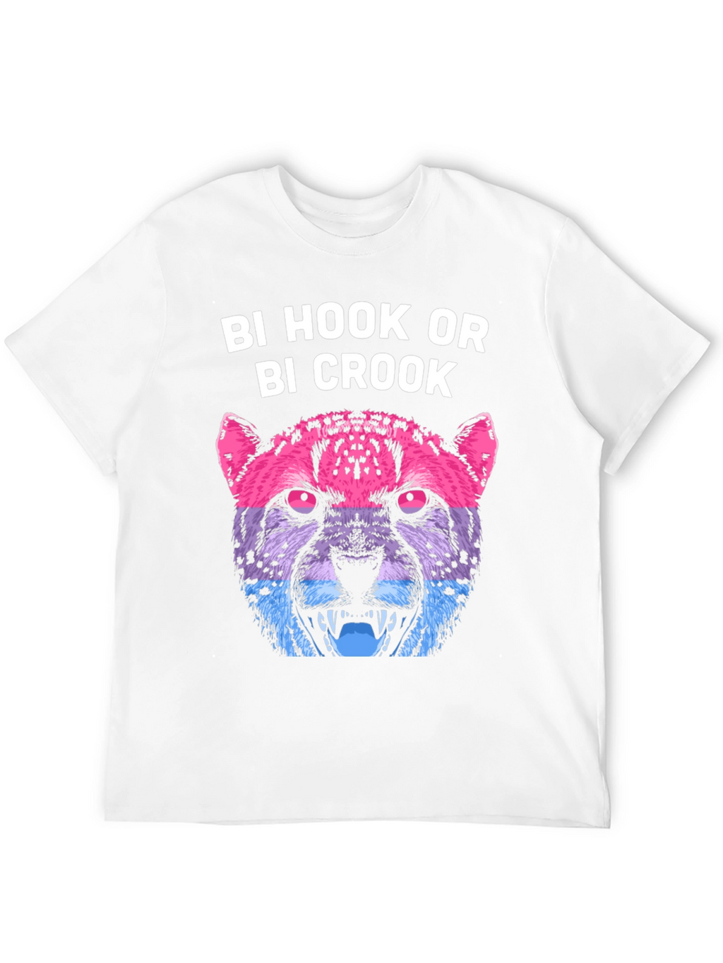 Bi Hook or Crook Graphic Tee