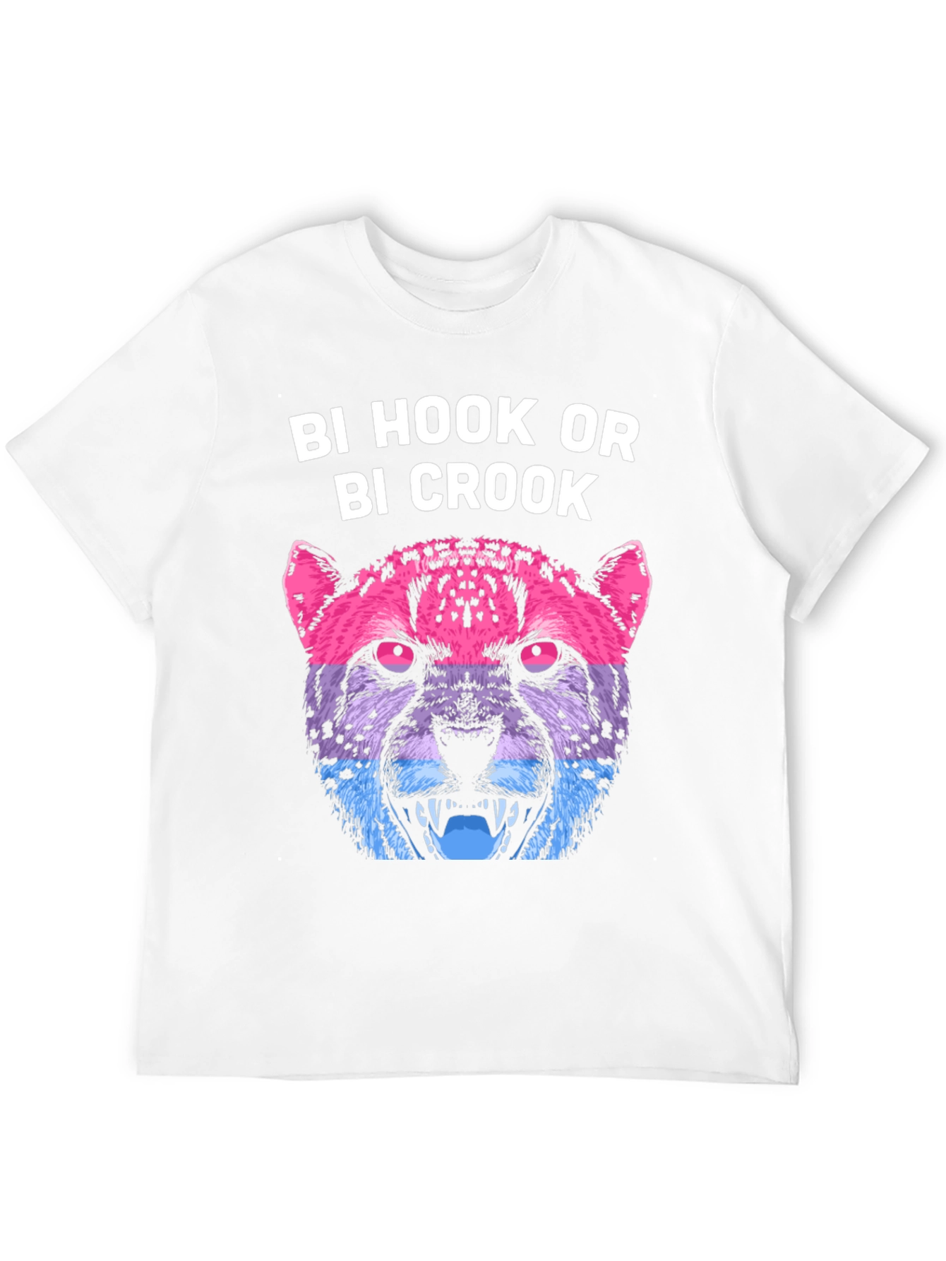 Bi Hook or Crook Graphic Tee
