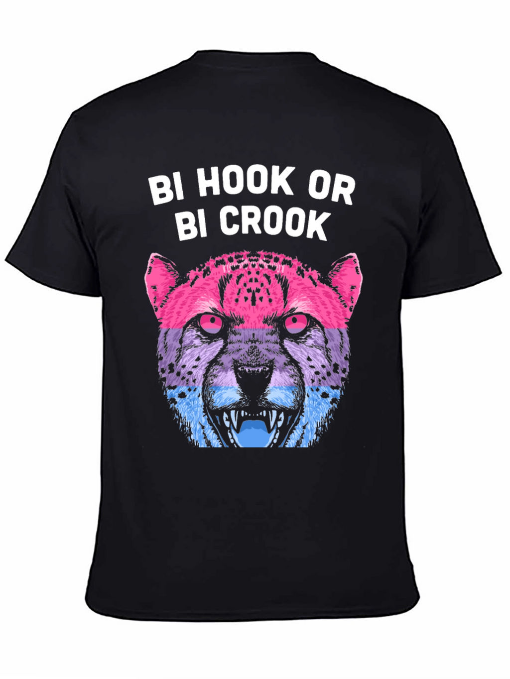 Bi Hook or Crook Graphic Tee