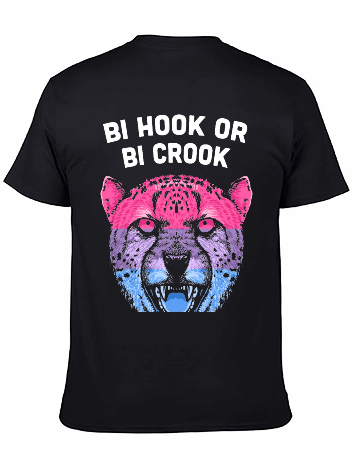 Bi Hook or Crook Graphic Tee