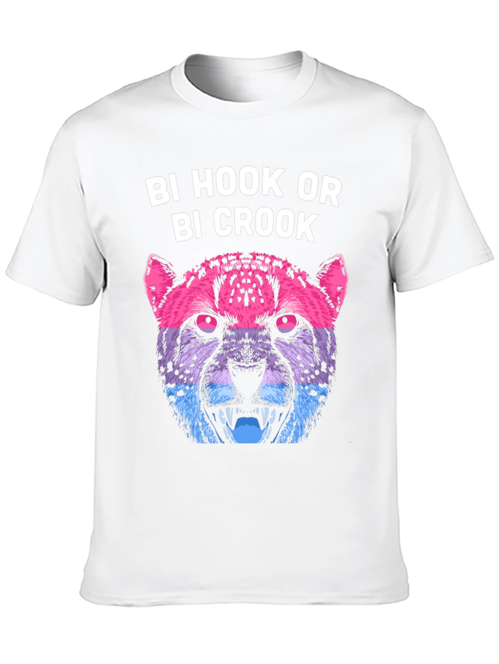 Bi Hook or Crook Graphic Tee