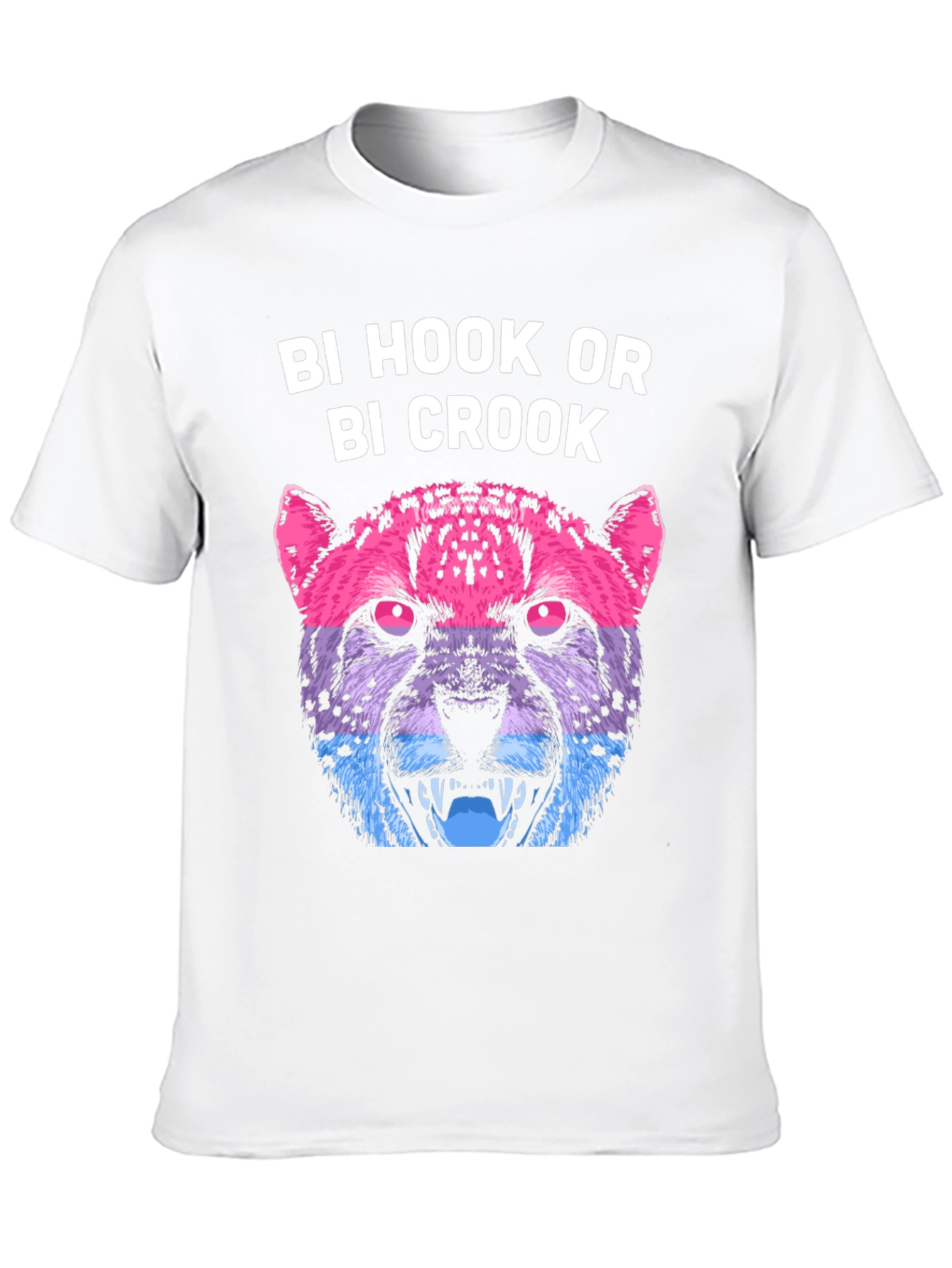 Bi Hook or Crook Graphic Tee