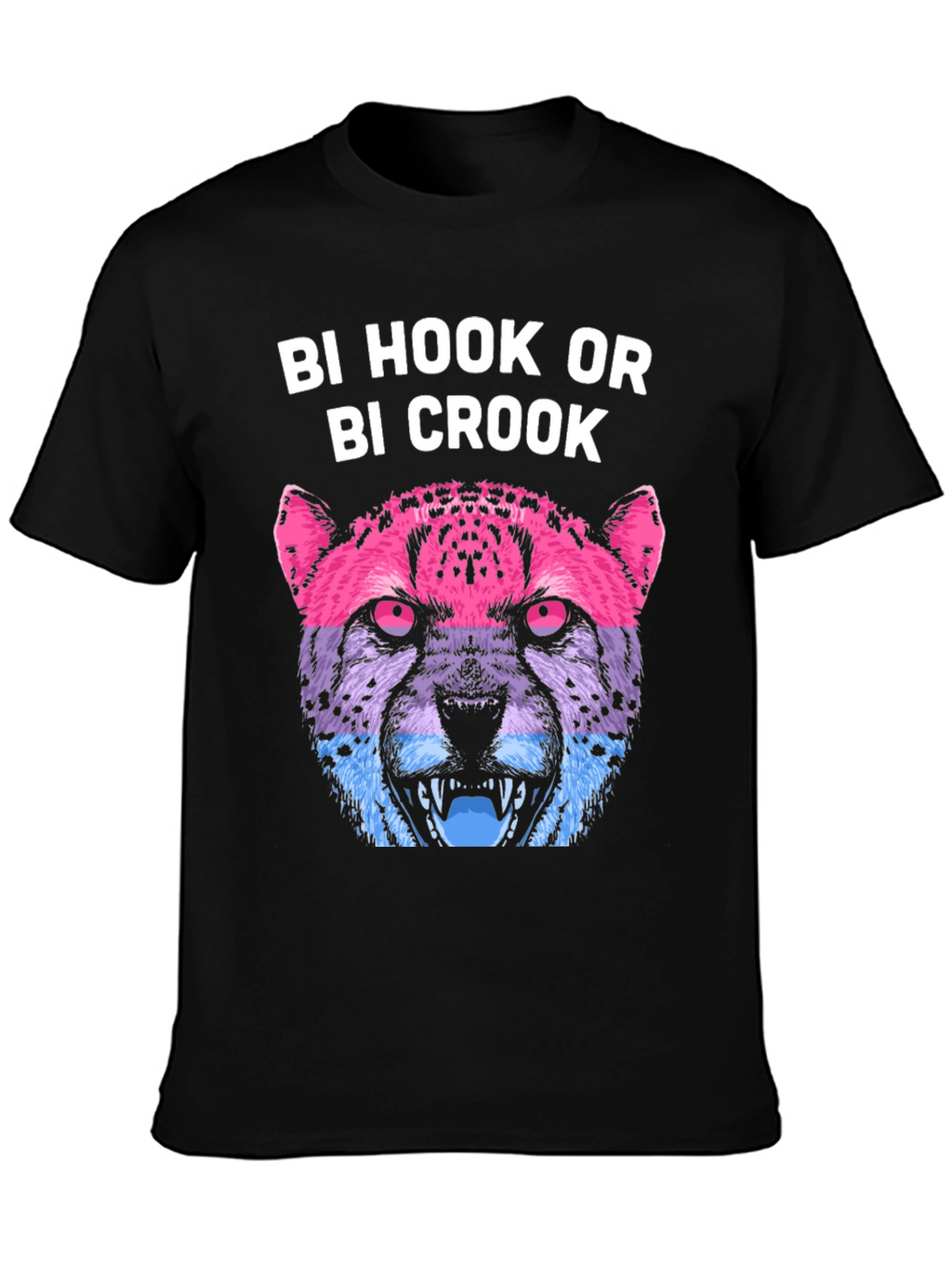 Bi Hook or Crook Graphic Tee