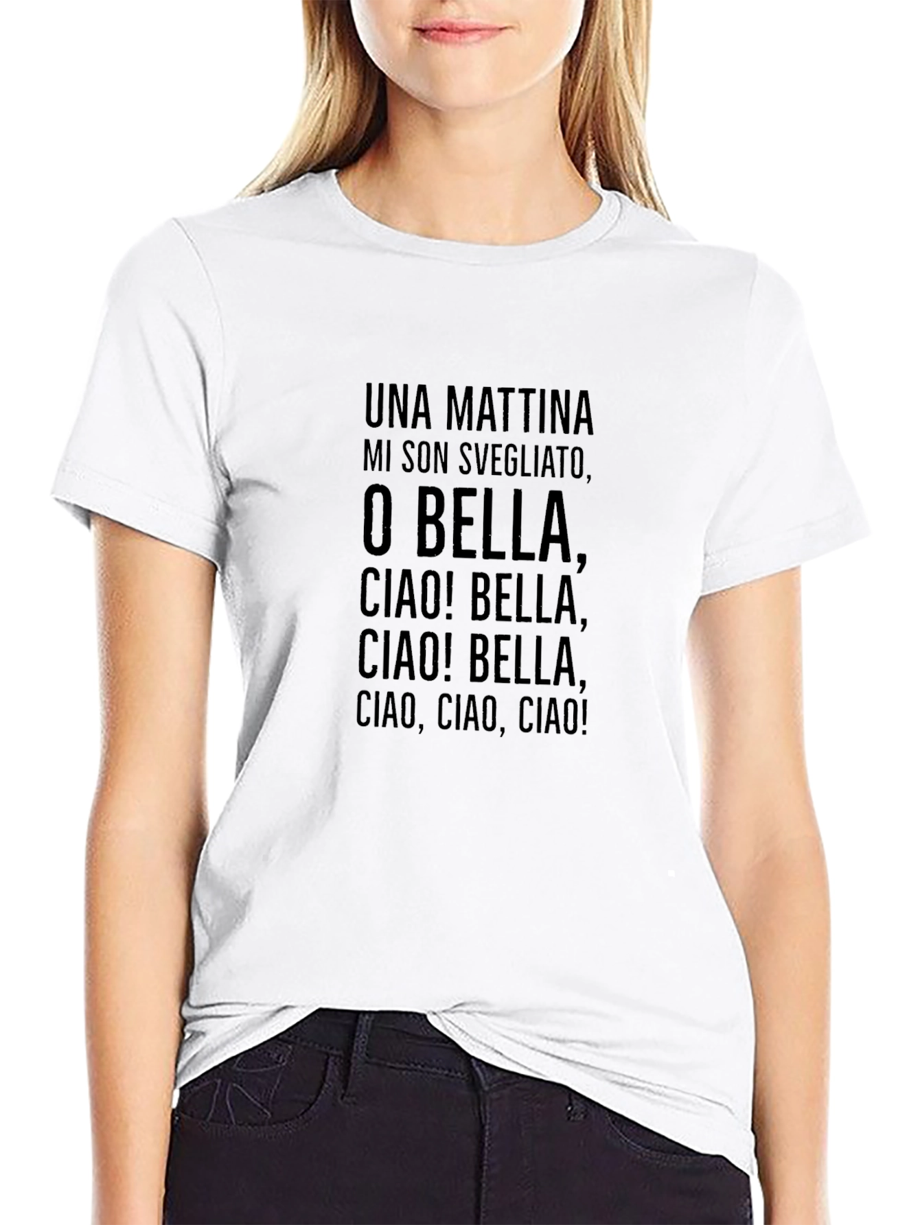 Bella Ciao T-Shirt - Italian Partisan Song Tee