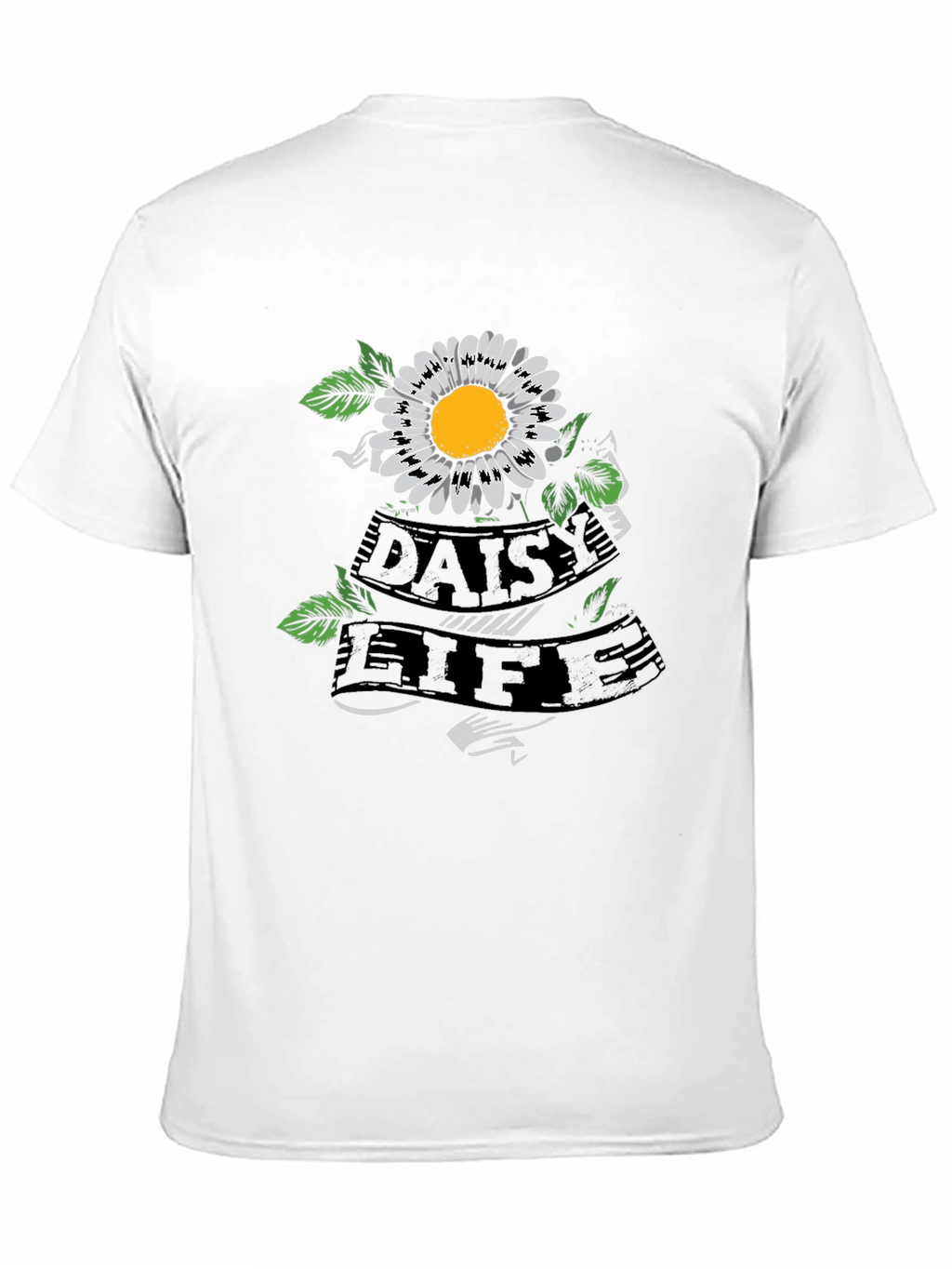 Daisy Life Graphic Tee - Black Casual Shirt