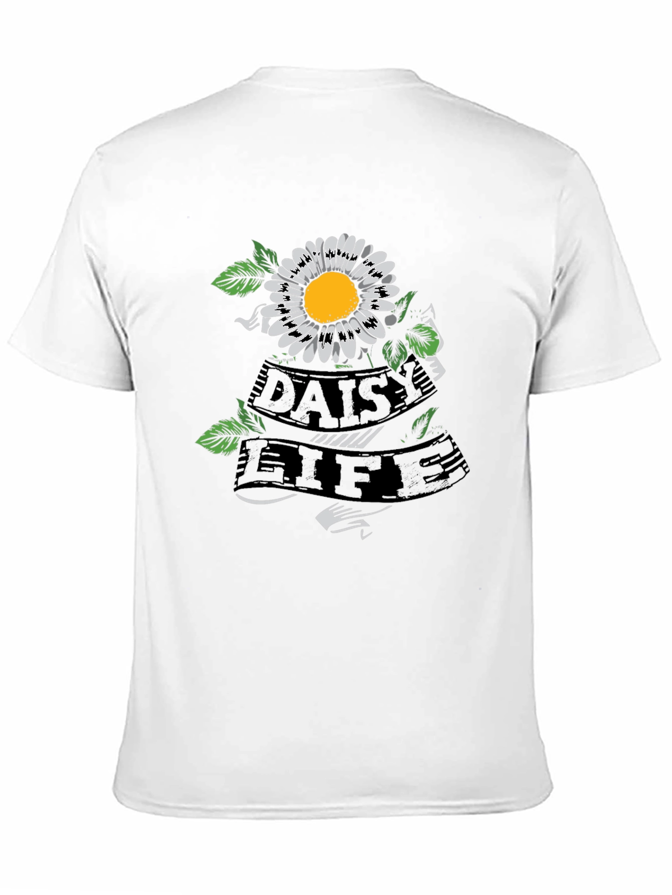 Daisy Life Graphic Tee - Black Casual Shirt