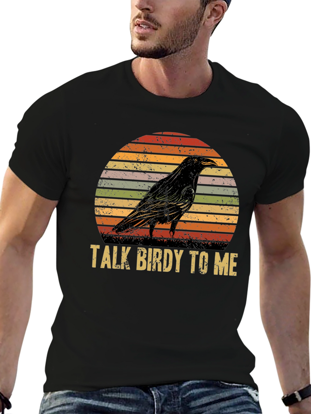 Talk Birdy To Me Raven T-Shirt
