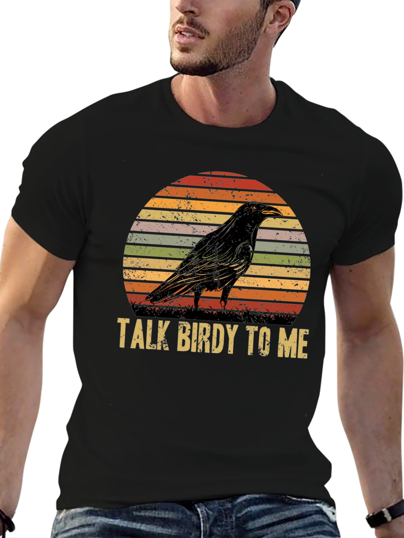 Talk Birdy To Me Raven T-Shirt