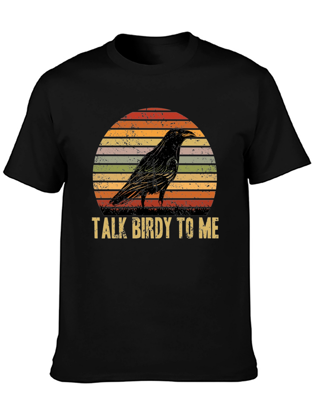 Talk Birdy To Me Raven T-Shirt