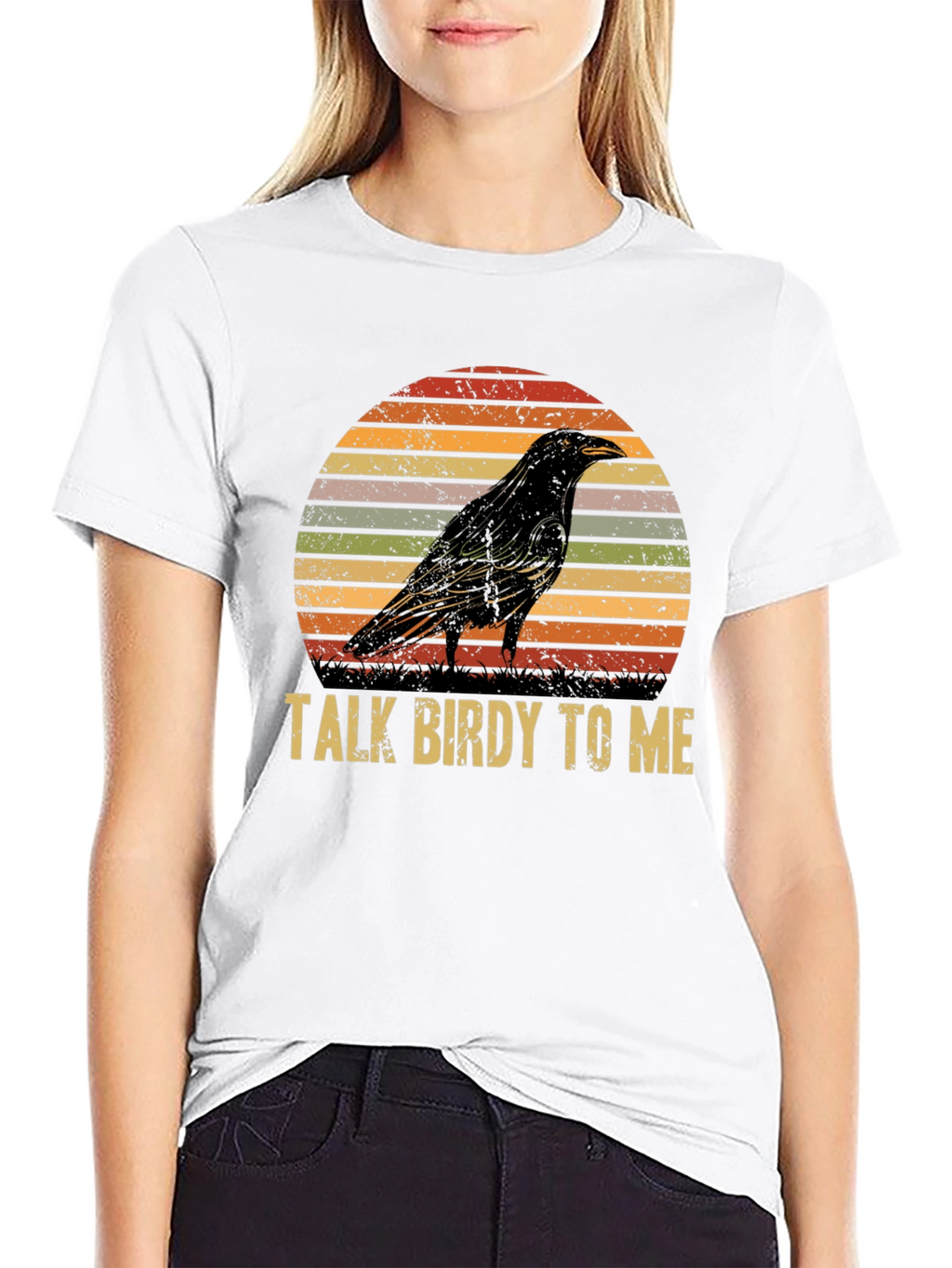 Talk Birdy To Me Raven T-Shirt
