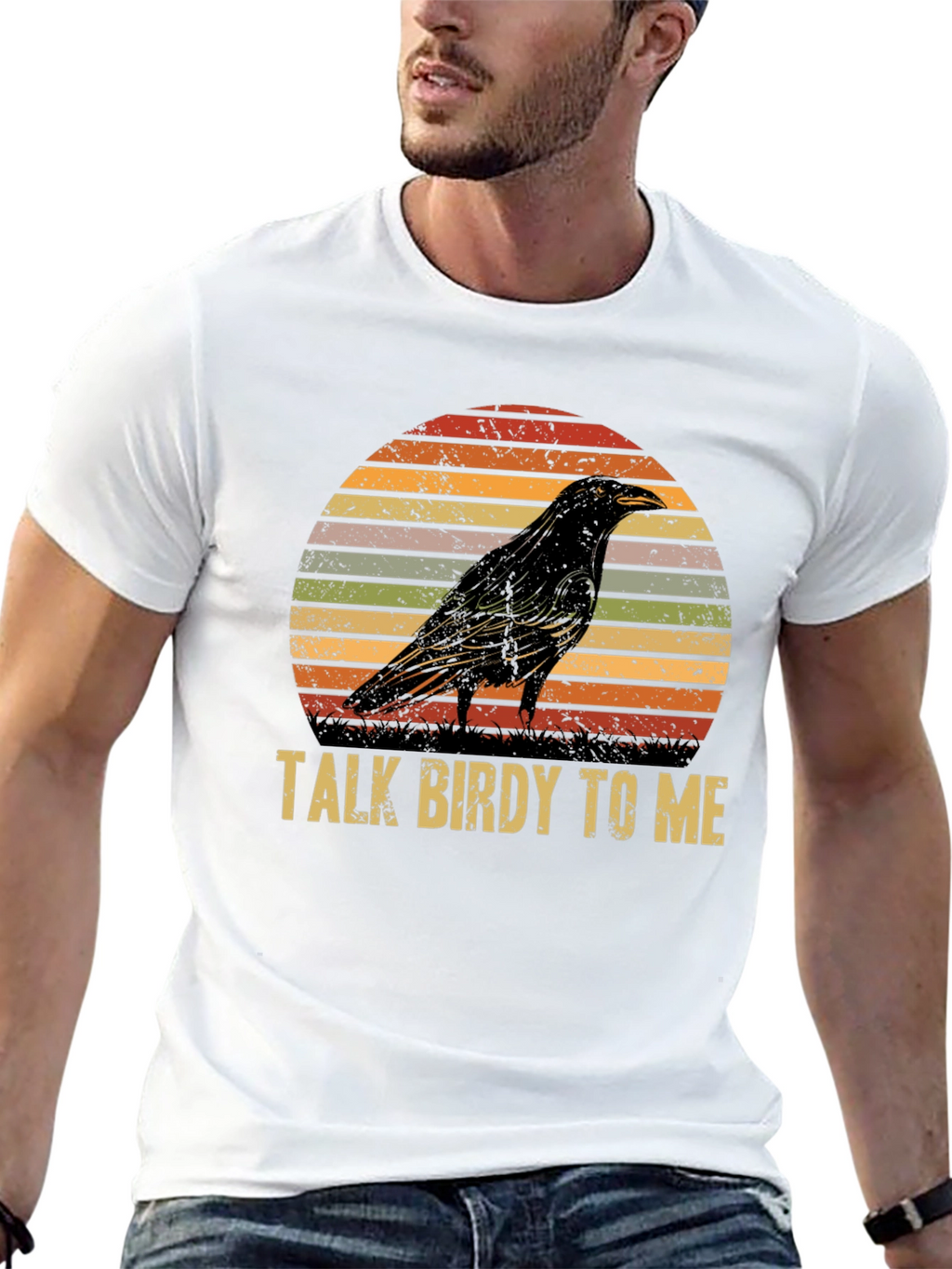 Talk Birdy To Me Raven T-Shirt